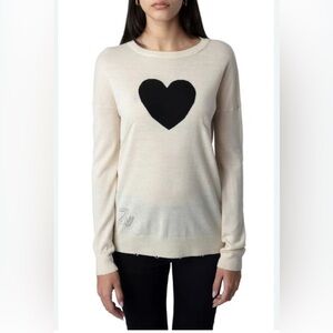 Zadig&Voltaire Women's Love Long Sleeved Knitwear Cardigan Sweater size Large